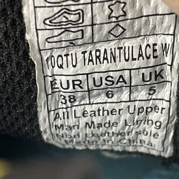 La Sportiva Tarantulace Rock Climbing Shoes Womens Size 6 EU 38 - Picture 8 of 8